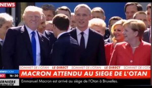 Emmanuel Macron snobe Donald Trump au Sommet de l'Otan (vidéo)