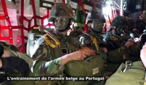 L'armée belge à l'entrainement au Portugal