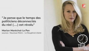 Front national : Marion Maréchal-Le Pen annonce son retrait temporaire du monde politique
