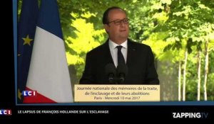 Le tout dernier lapsus de François Hollande sur l'esclavage (Vidéo)