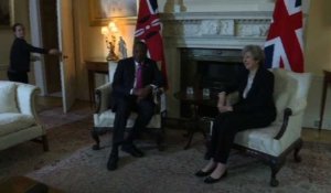 Londres: rencontre entre Uhuru Kenyatta et Theresa May