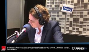 Patrick Cohen : Charline Vanhoenacker et Alex Vizorek parodient son départ de "France Inter" (vidéo)