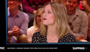 Vanessa Paradis très fière de sa fille Lily-Rose Depp dans Quotidien (vidéo)