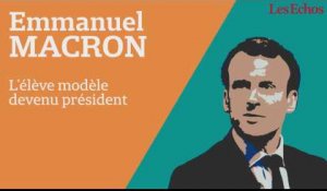 Emmanuel Macron, l’élève modèle devenu président de la République 