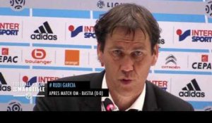 OM - Bastia (0-0) Garcia :  "Mission accomplie"