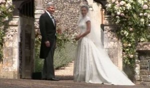 Pippa Middleton : Découvrez les premières images de son mariage (Vidéo)