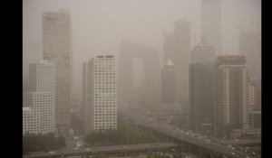 Pékin frappé par une tempête de sable