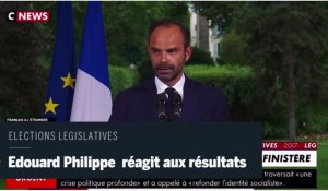 Législatives 2017 : « Malgré l'abstention le message des français est sans ambiguïté  » juge Edouard Philippe