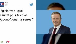 Dans l'Essonne, Nicolas Dupont-Aignan en ballottage défavorable au 1er tour des législatives 2017