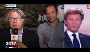 Législatives 2017 : Laurent Delahousse se moque de Gilbert Collard (vidéo)