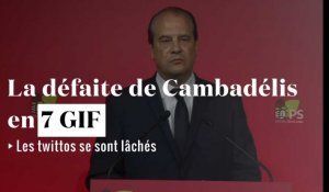 Les 7 GIF de la défaite de Cambadélis au premier tour des législatives