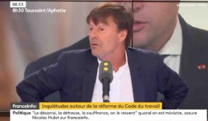 Nicolas Hulot révèle avoir voté pour Benoît Hamon - ZAPPING ACTU DU 30/08/2017