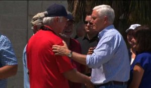 Tempête Harvey : Mike Pence en visite au Texas