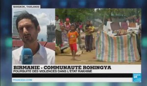 Persécution : "L'exode massif des Rohingyas se poursuit"
