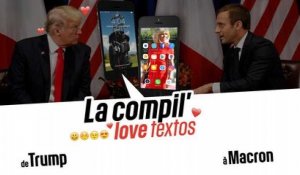 Trump à Macron: la compil de ses textos love