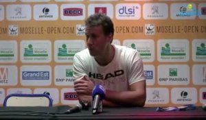ATP - Metz 2017 - Kenny De Schepper, le "lucky-loser" opportuniste en quarts