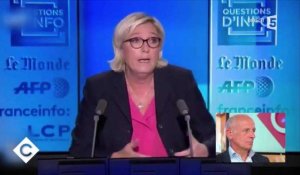 C à Vous : Marine Le Pen pense que Florian Philippot est "fini"