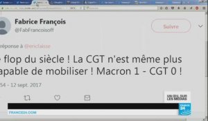 Loi Travail : Emmanuel Macron loin des manifestations