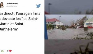 Irma a dévasté Saint-Martin et Saint-Barthélémy