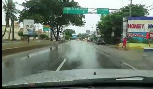 Irma: l'ouragan en République dominicaine à Saint-Domingue