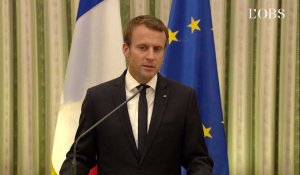 Macron : "C'est toute la France qui a été touchée" par Irma 