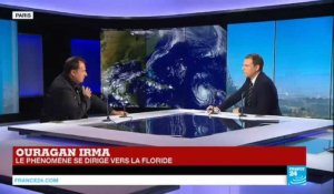 Ouragan Irma : le phénomène se dirige vers la Floride