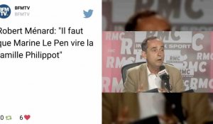 Robert Ménard suggère à Le Pen de virer Philippot