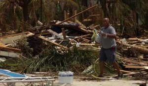 Les habitants Saint-Martin découvre les ravages d'Irma