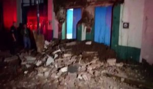 Séisme au Mexique: images des dégâts à Oaxaca