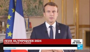Jeux Olympiques Paris 2024 - Le message d''Emmanuel Macron pour le CIO