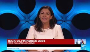 Jeux Olympiques Paris 2024 - Message d''Anne Hidalgo, maire de Paris, devant le CIO