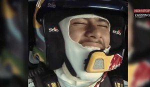 Neymar terrorisé par Sébastien Ogier, champion du monde des rallyes (Vidéo)