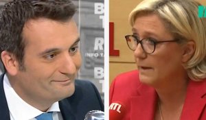 Par médias interposés, Marine Le Pen et Florian Philippot se rendent coups pour coups