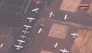 Ouragan Irma : des dizaines d'avions font la queue pour quitter Miami (vidéo)