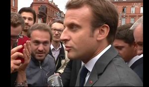 Emmanuel Macron : un intermittent du spectacle l'interpelle sur les "fainéants" (vidéo)