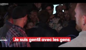 Emmanuel Macron : pour la première fois, un homme refuse de lui serrer la main (vidéo