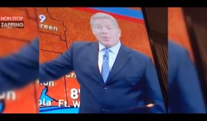 Un présentateur météo pète en plein direct, la vidéo hilarante