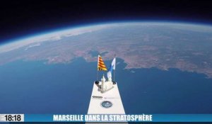 Le 18:18 : Découvrez les images rares de Marseille vue depuis la stratosphère