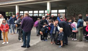 Rentrée des classes à Falaise