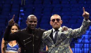 Boxe:Mayweather remporte le "combat de l'argent" face à McGregor