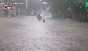 Inde : La ville de Bombay paralysée par des inondations impressionnantes (Vidéo)