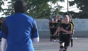 Le foot féminin gagne du terrain en Cisjordanie