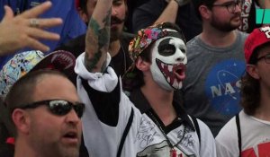 À Washington, les Juggalos, des clowns farfelus défilent contre leur fichage par le FBI