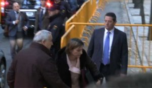 Catalogne: Carme Forcadell devant la Cour suprême à Madrid