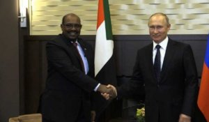 Sotchi: visite du président soudanais en Russie