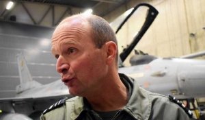 Le général-major aviateur parle du remplacement des F-16 belges