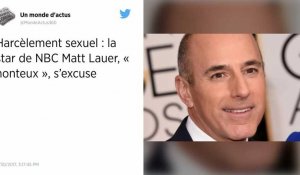 Harcèlement. Le présentateur de NBC Matt Lauer présente ses excuses