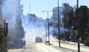 Les forces israéliennes dispersent des manifestants à Bethléem