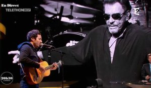 20h30 le dimanche : Vianney reprend j'ai oublié de vivre en hommage de Johnny Hallyday , dim 10 dec