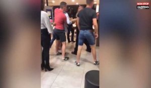 Une bagarre générale éclate dans un McDonald's et continue dans la rue (vidéo)